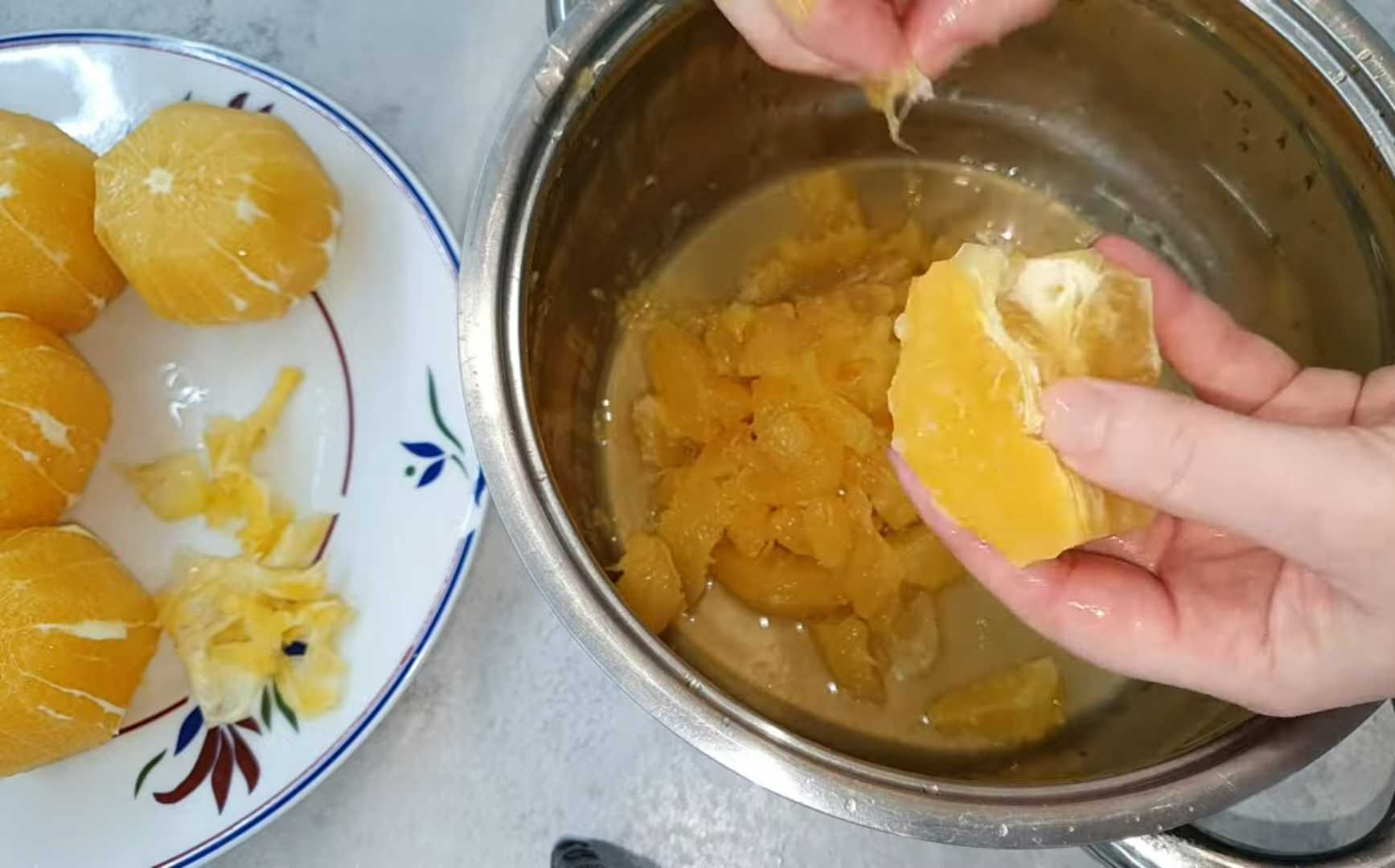 Заготовки из апельсинов-Шаг 4