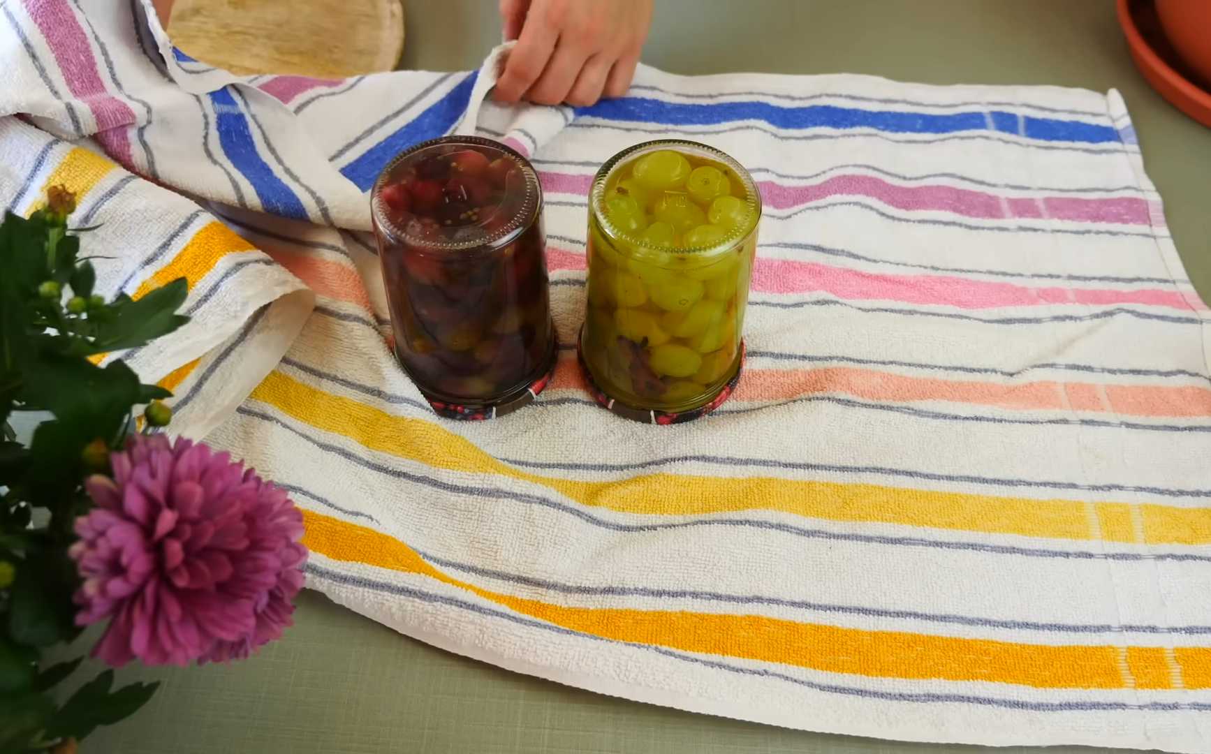 Маринованный виноград на зиму-Шаг 11
