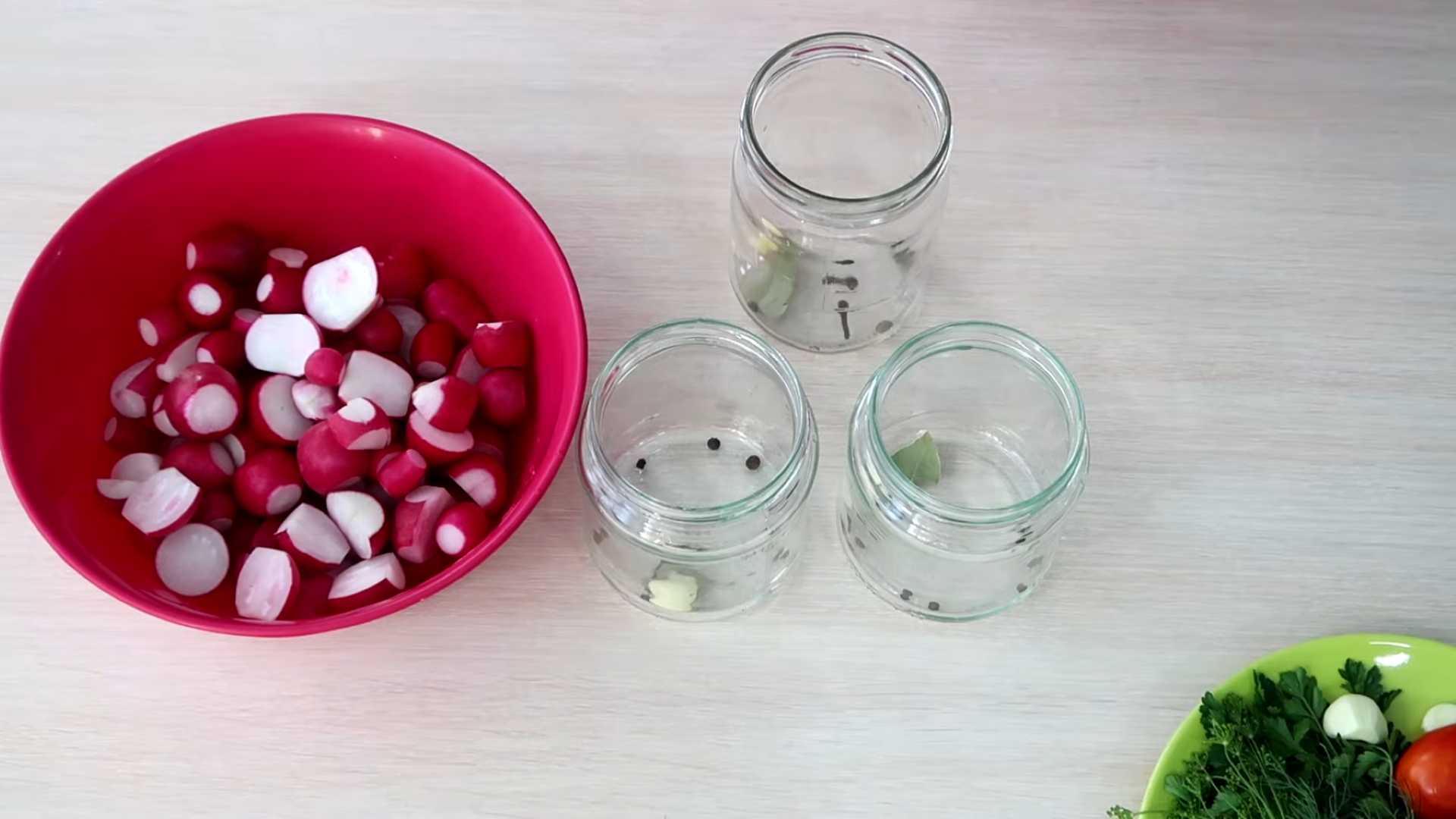 Маринованный редис на зиму-Шаг 2