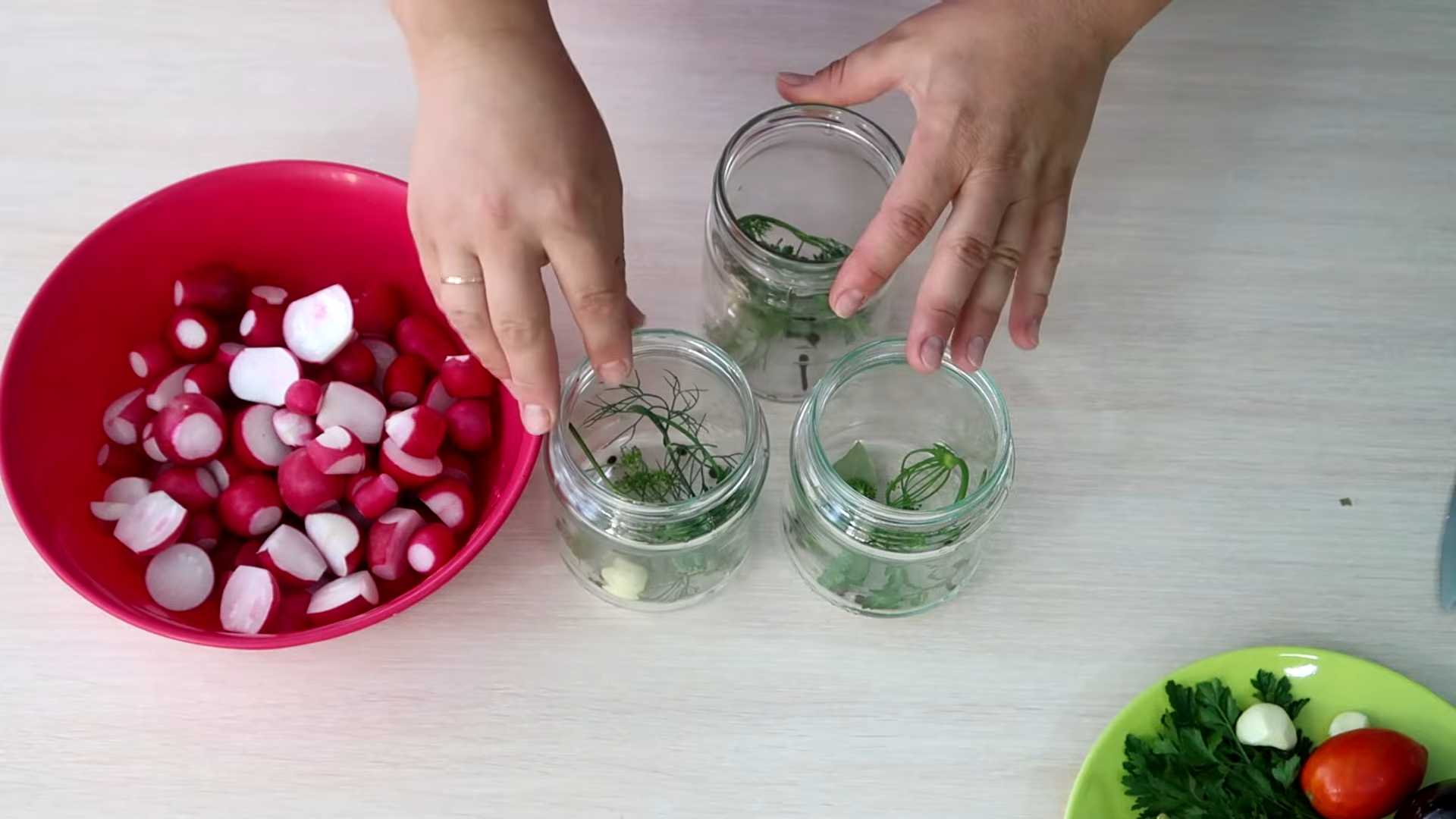Маринованный редис на зиму-Шаг 3
