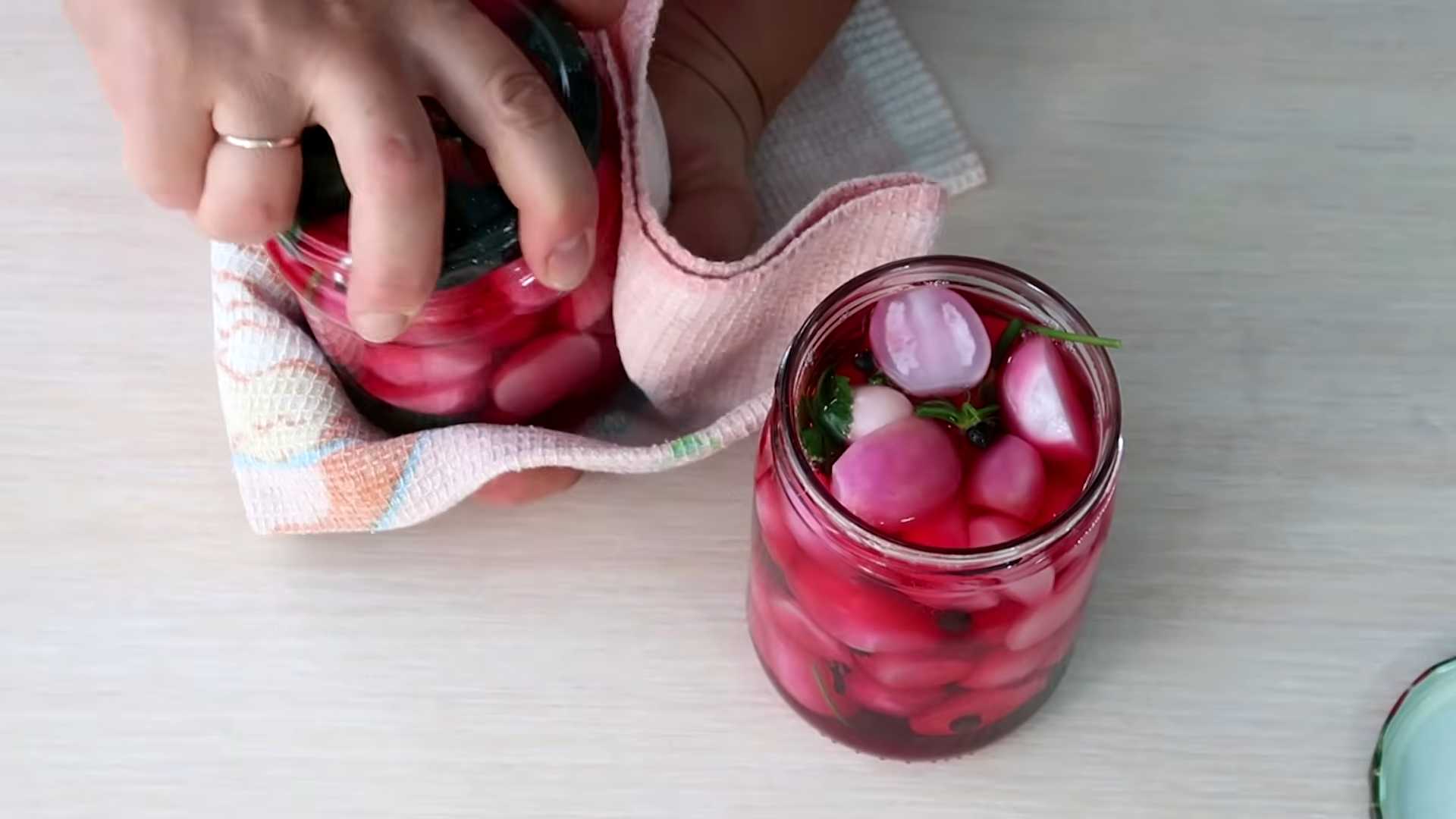 Маринованный редис на зиму-Шаг 11