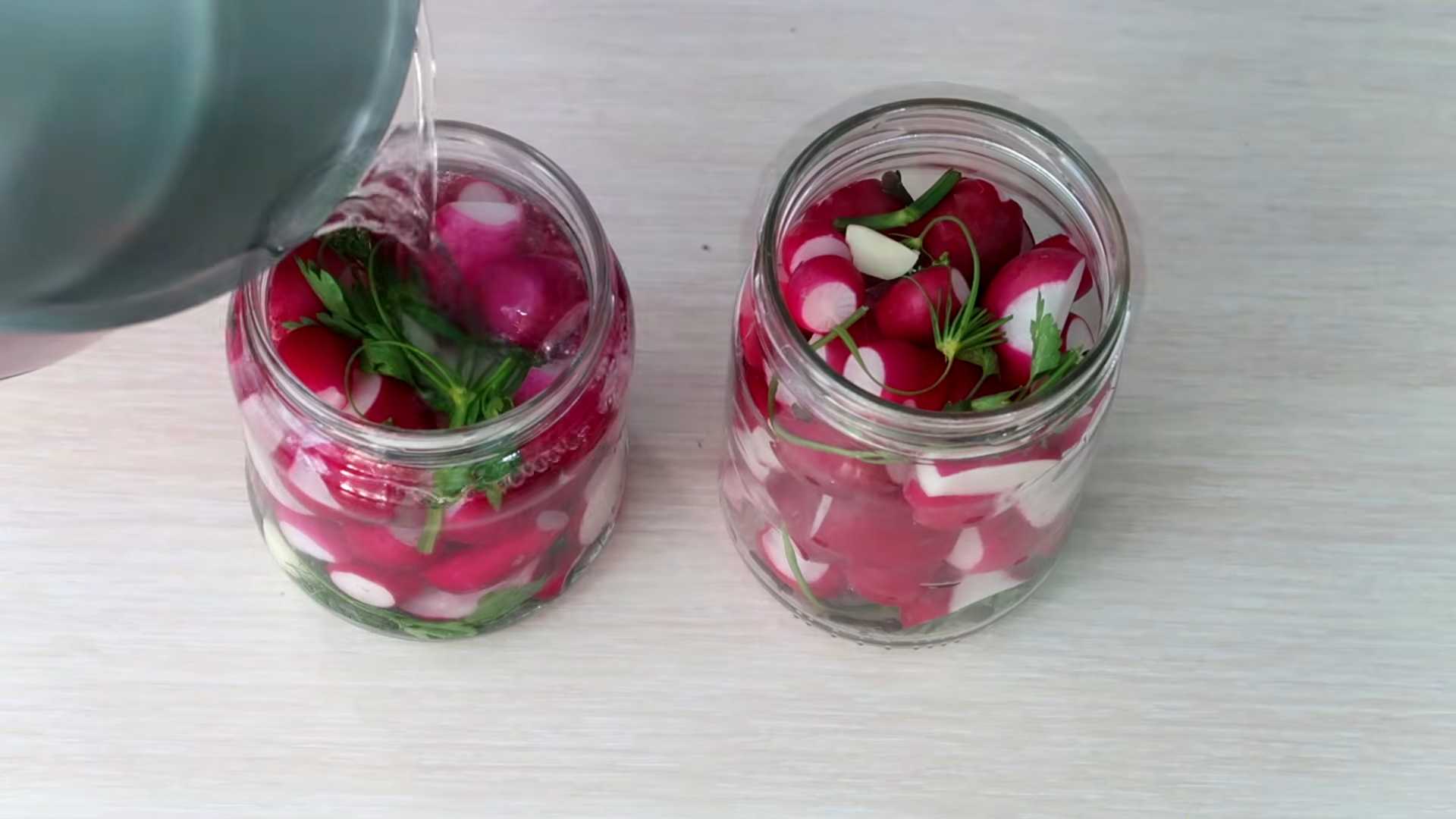 Маринованный редис на зиму-Шаг 5