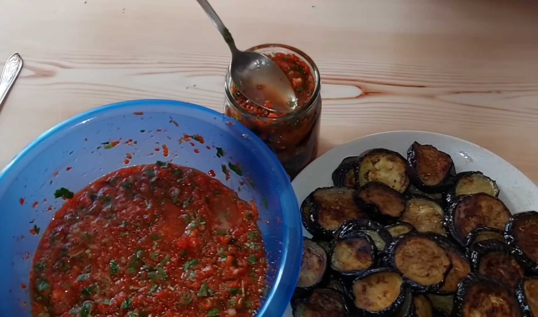 Заготовки на зиму из баклажанов и перца-Шаг 12