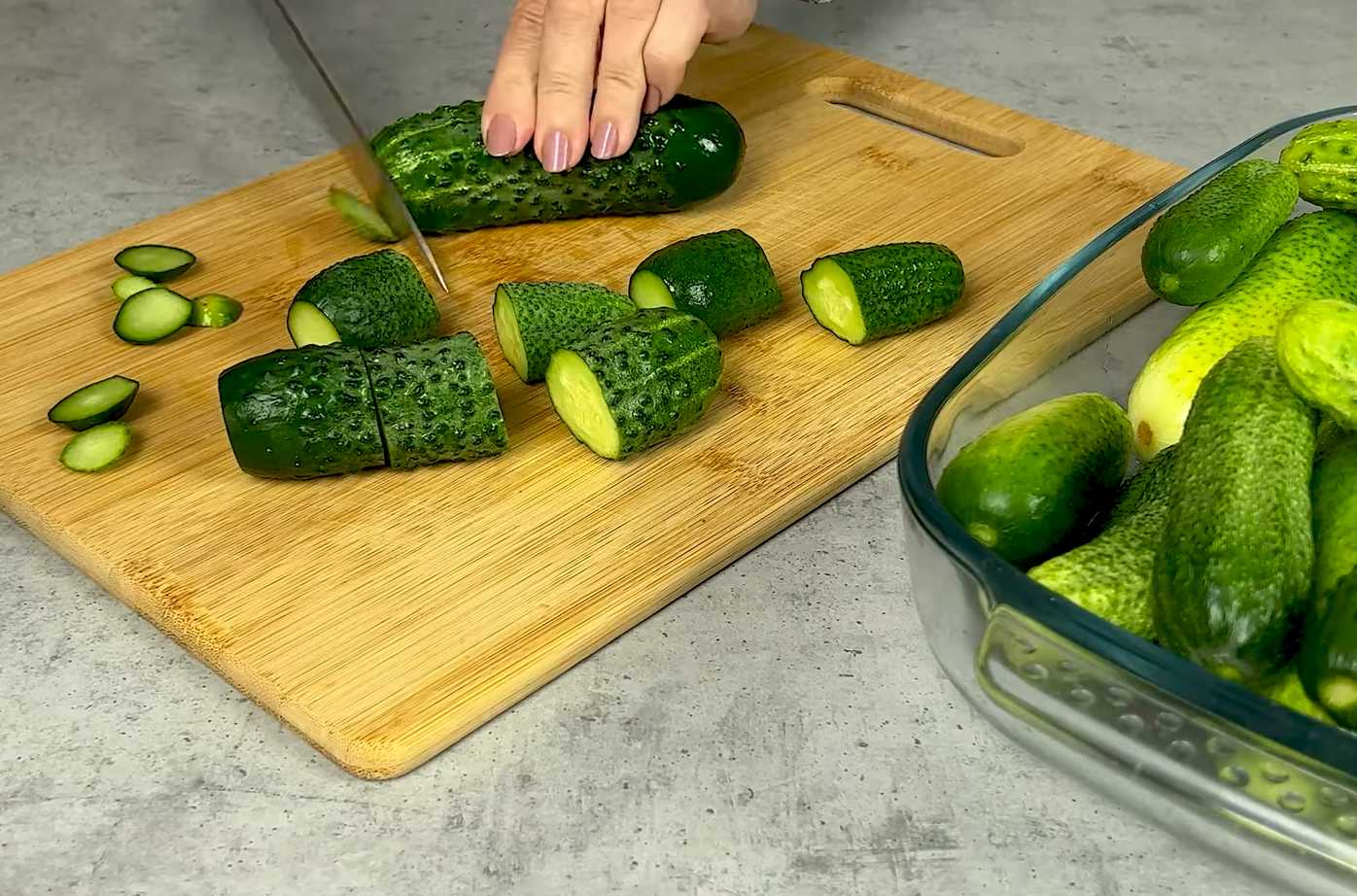 Маринованные огурцы по-фински-Шаг 1