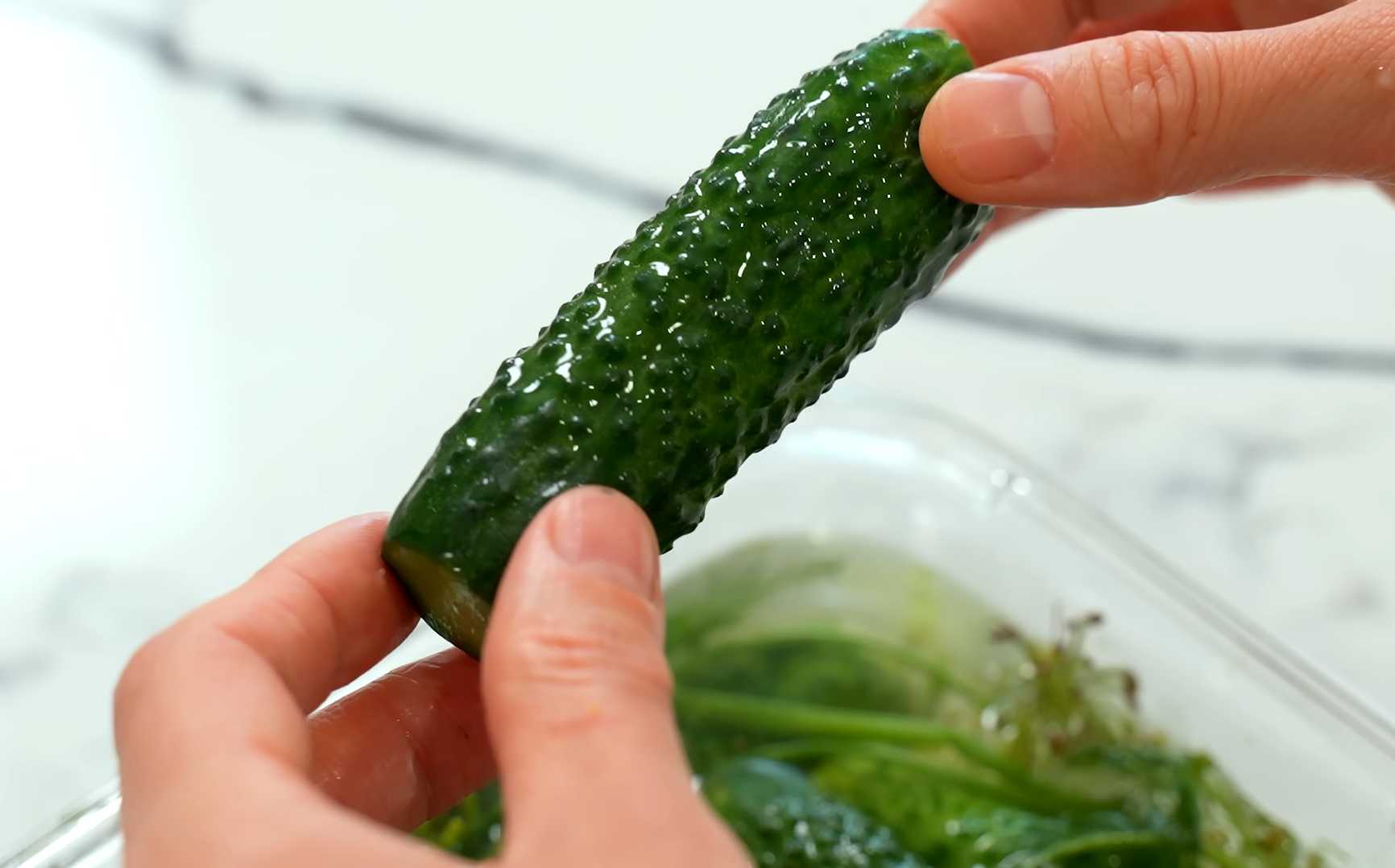 Малосольные огурцы-Шаг 9