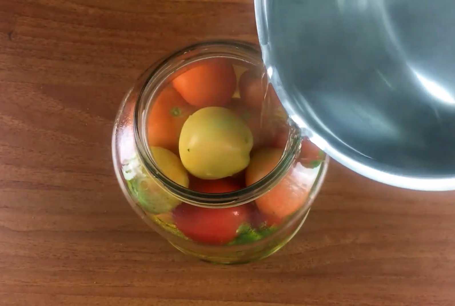 Маринованные помидоры на зиму-Шаг 3