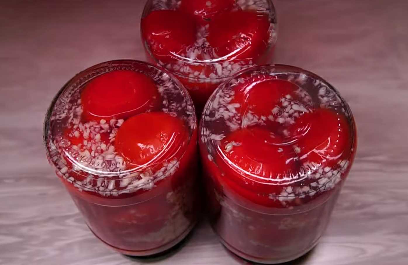 Маринованные помидоры простой рецепт-Шаг 7