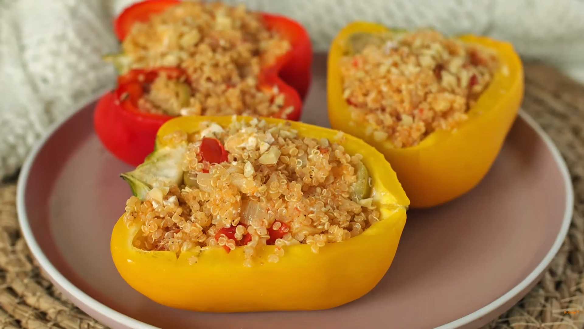 Сладкий перец, фаршированный киноа и фетой-Шаг 11