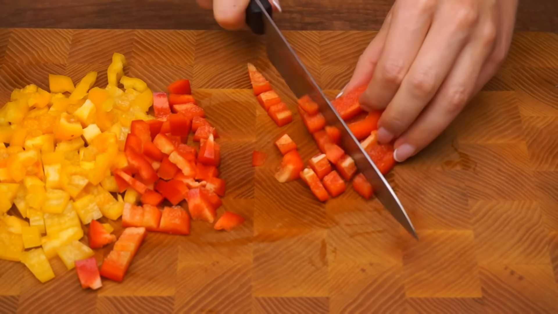 Булгур с овощами и зелёным горошком-Шаг 1