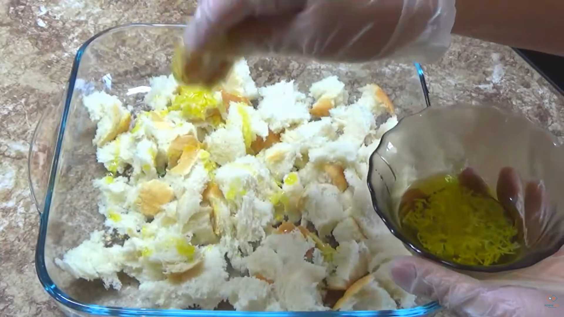 Салат Цезарь с морепродуктами — Шаг 1