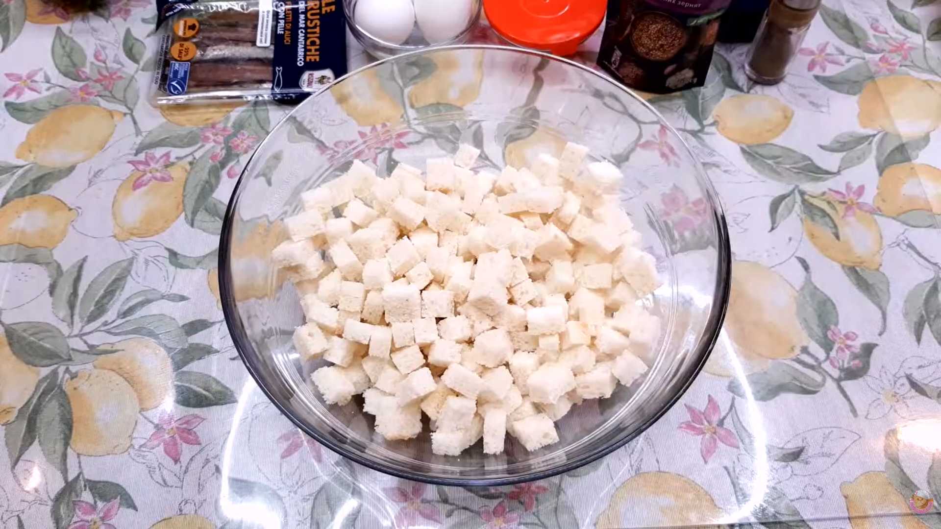 Салат Цезарь с кальмарами-Шаг 2