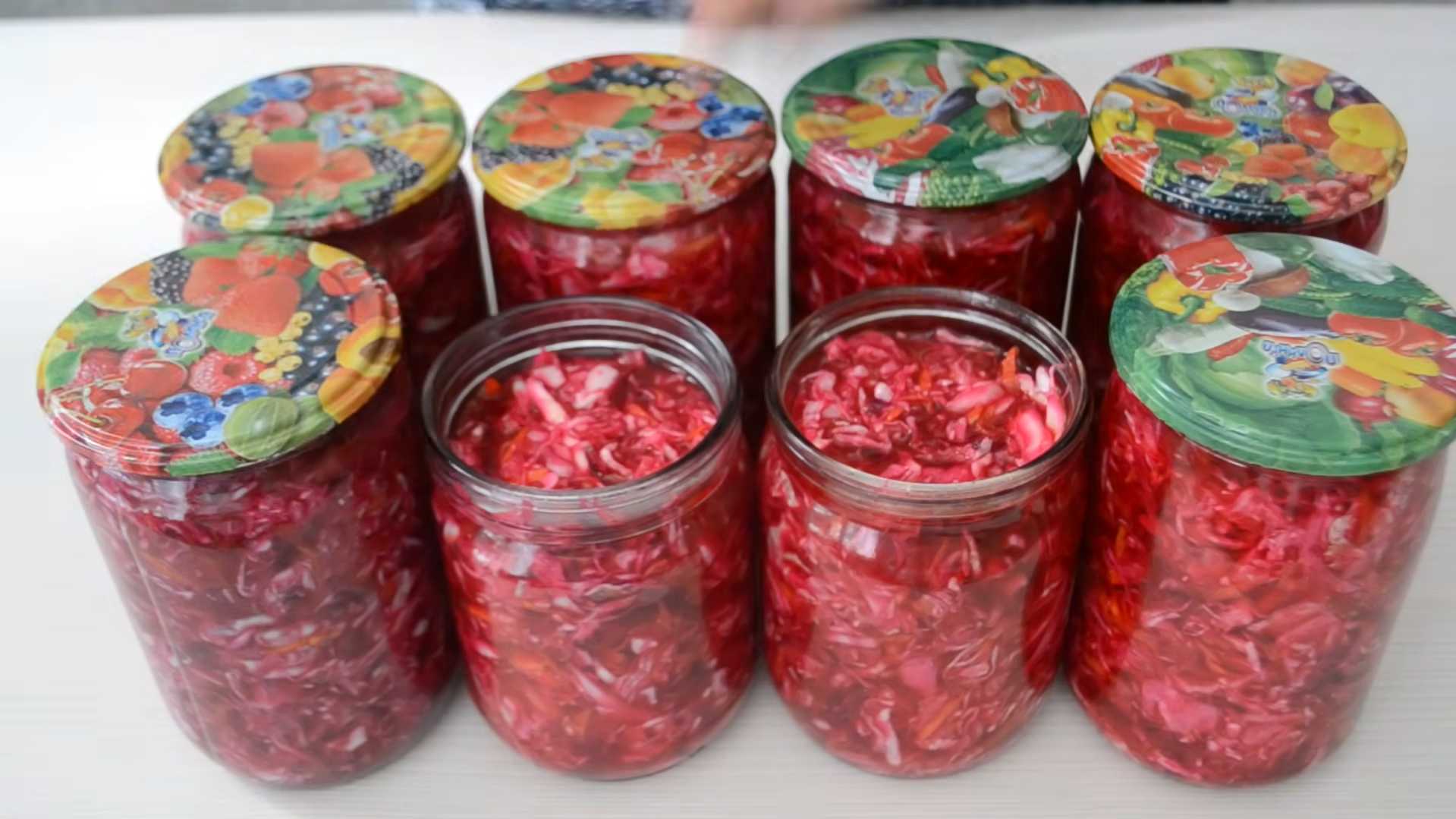 Маринованная капуста со свеклой на зиму-Шаг 7