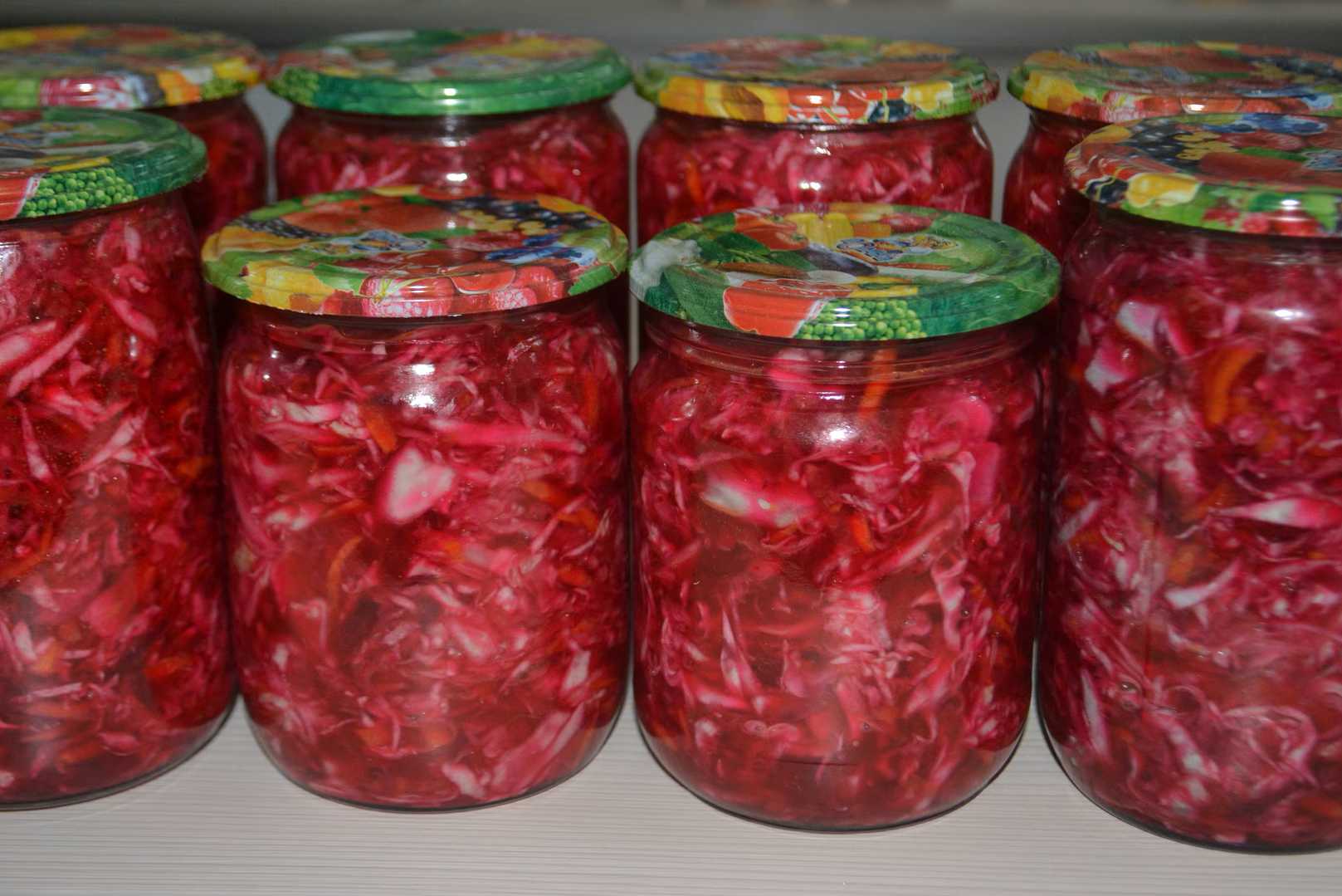 Маринованная капуста со свеклой на зиму-Шаг 8