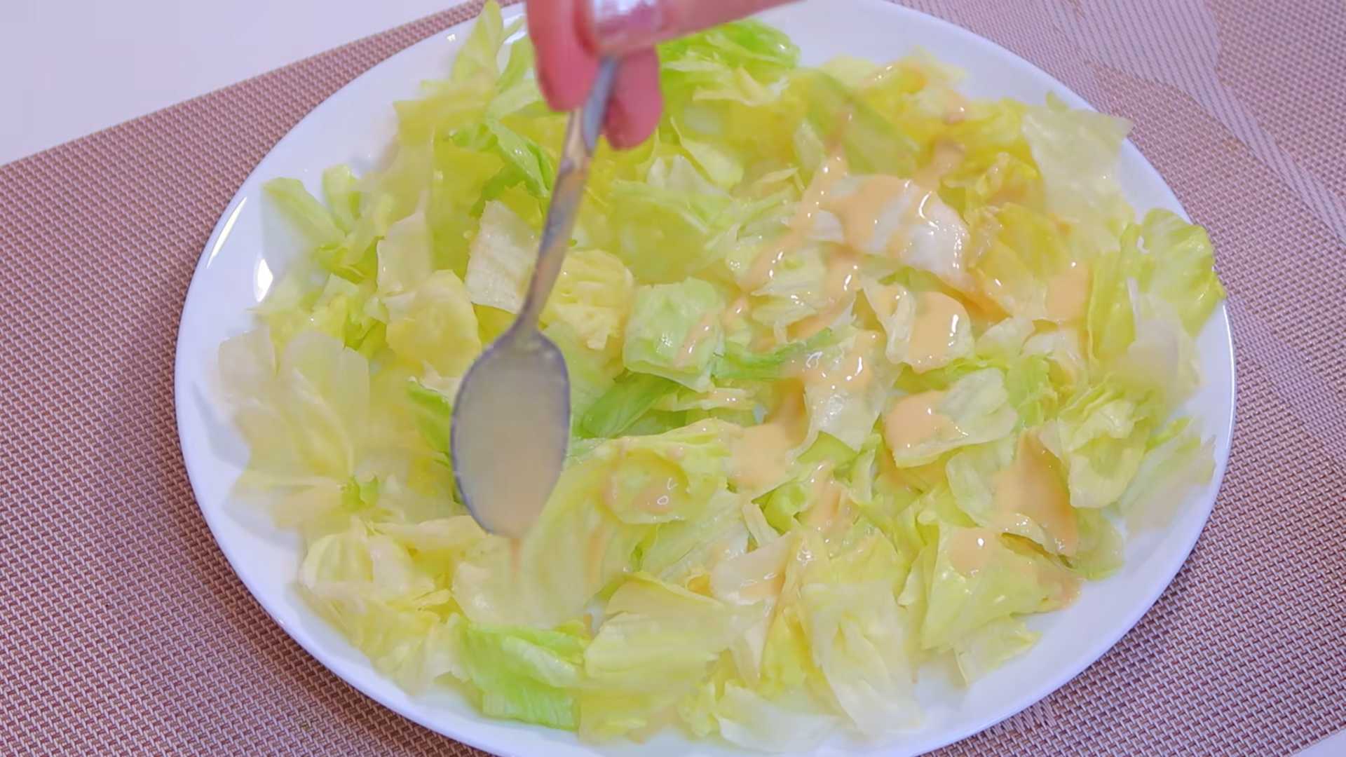 Цезарь с салатом айсберг — Шаг 16