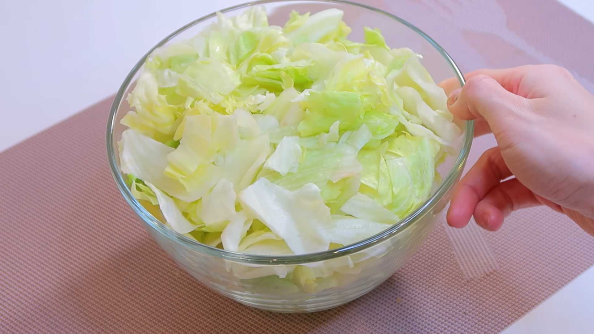 Цезарь с салатом айсберг — Шаг 1