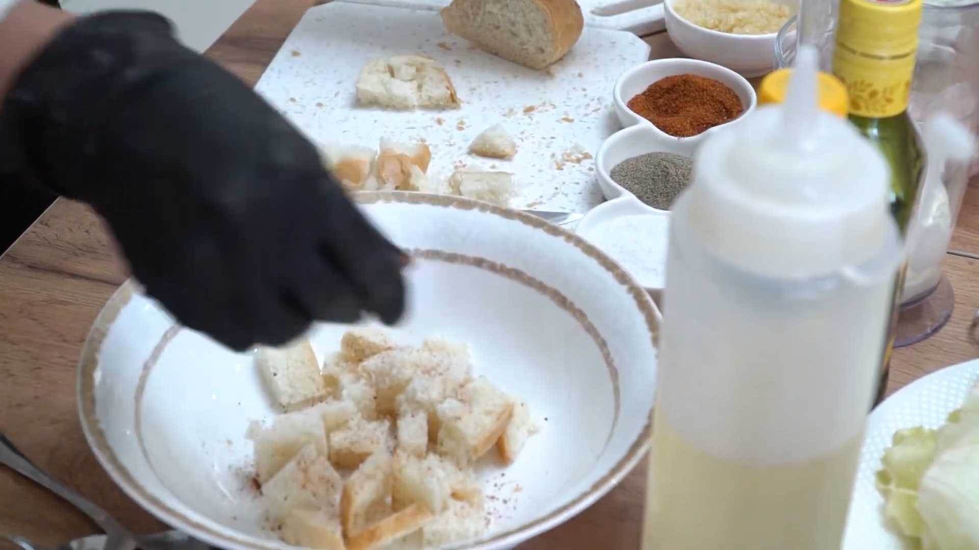 Салат Цезарь как в ресторане-Шаг 3