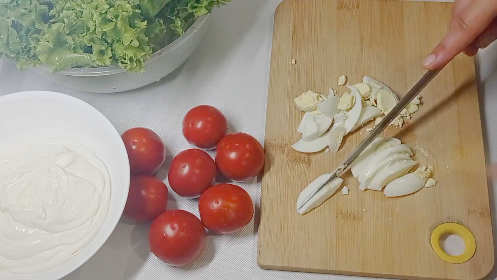 Салат Цезарь слоями-Шаг 6