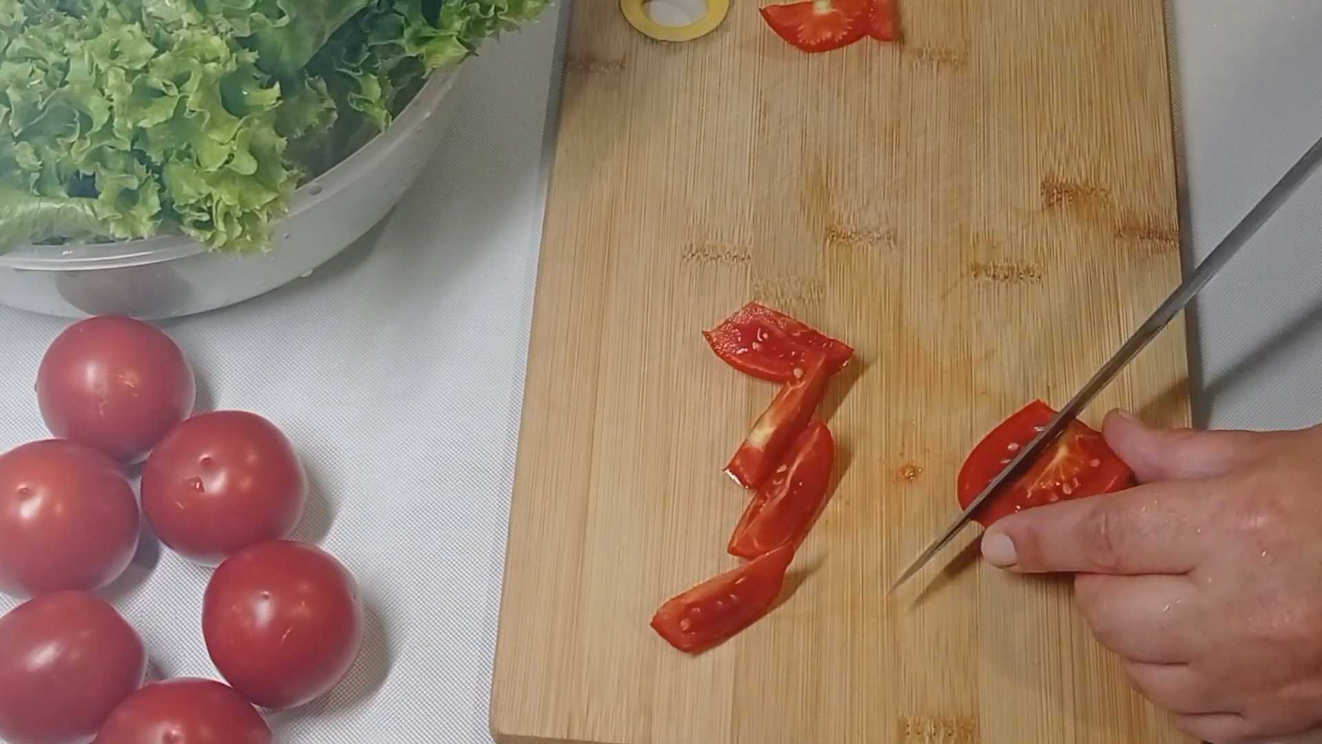 Салат Цезарь слоями-Шаг 7
