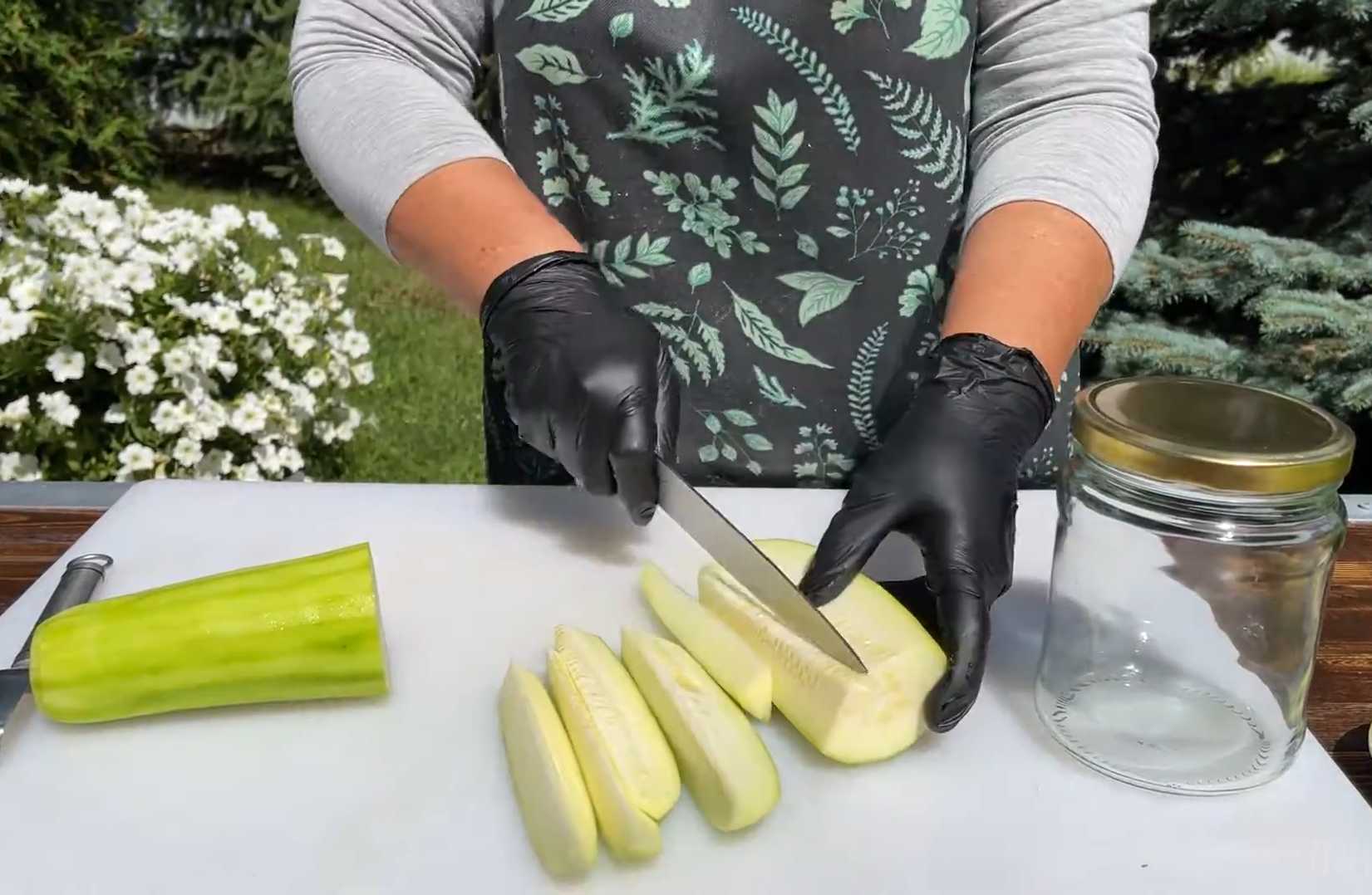 Маринованные кабачки на зиму — Шаг 1