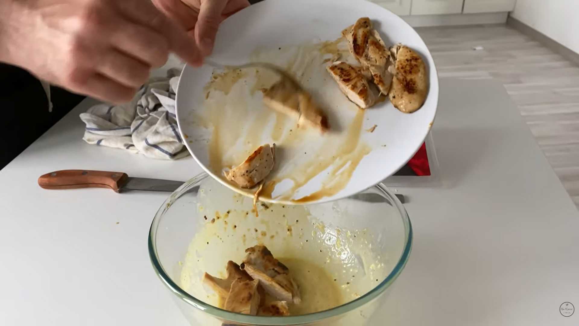 Салат Цезарь без анчоусов-Шаг 10