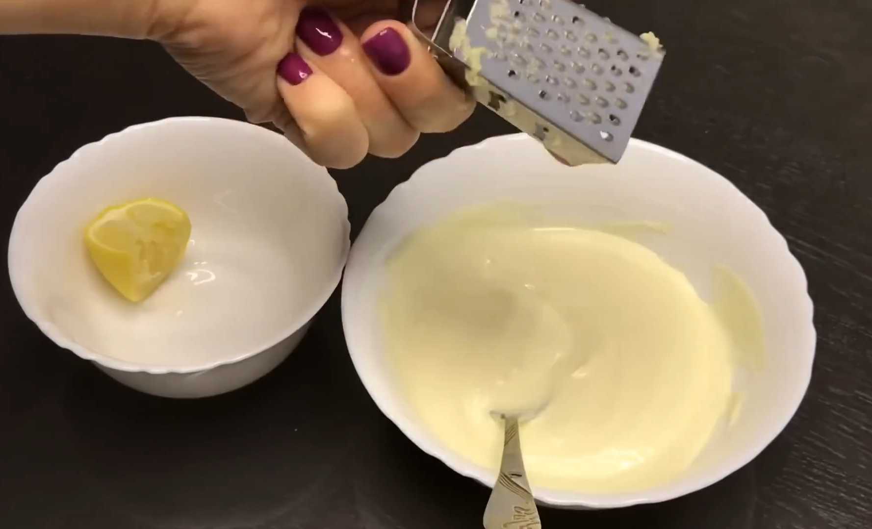 Заправка для салата Цезарь с майонезом-Шаг 4