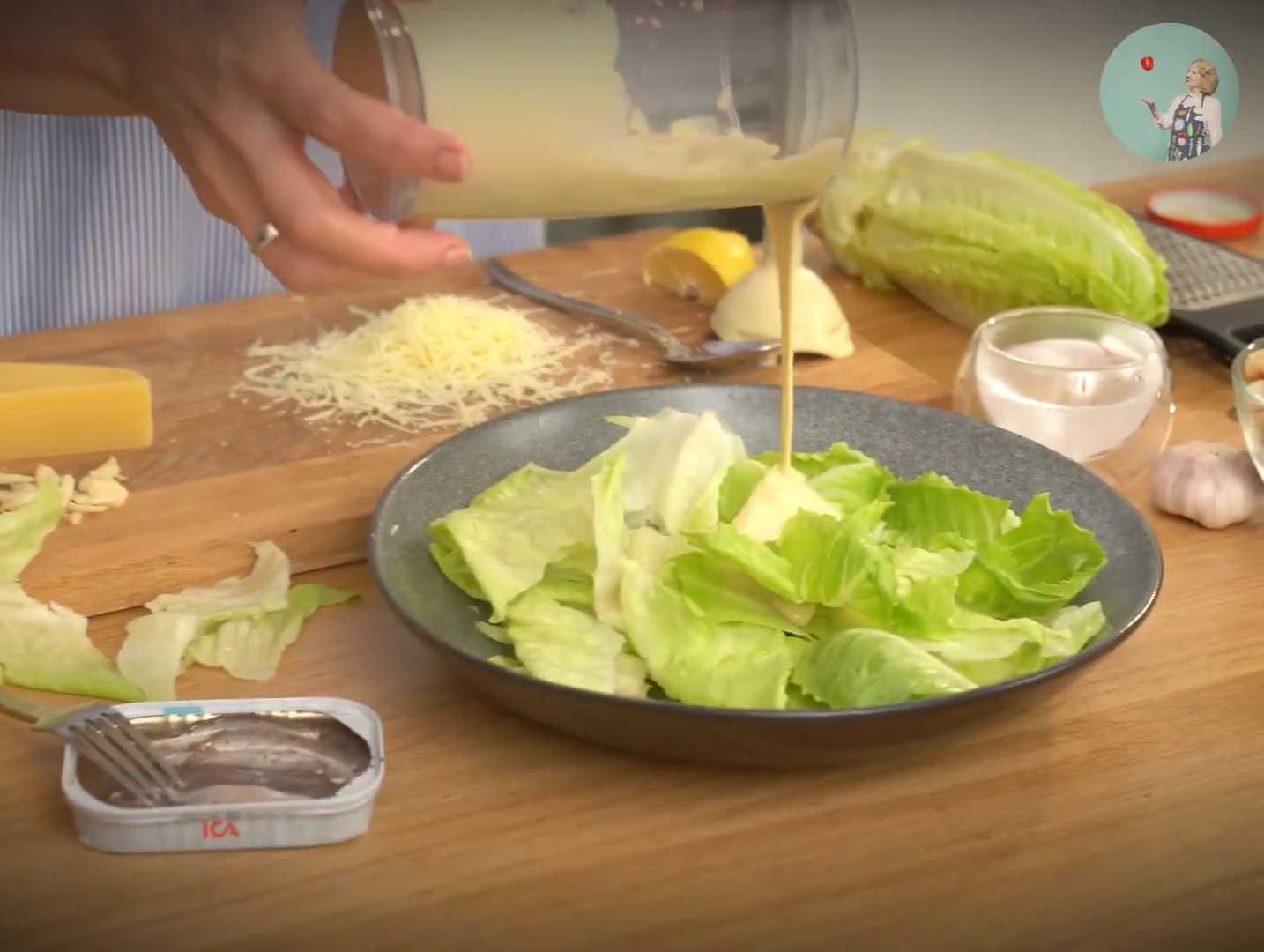 Салат Цезарь без курицы-Шаг 8
