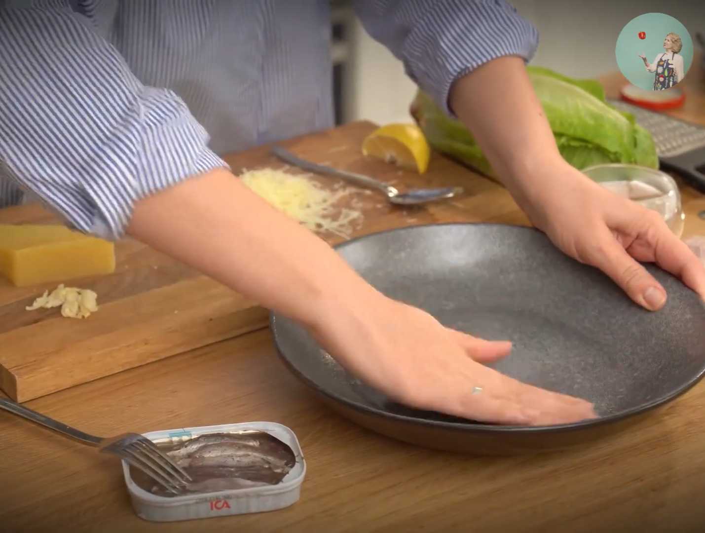 Салат Цезарь без курицы-Шаг 6