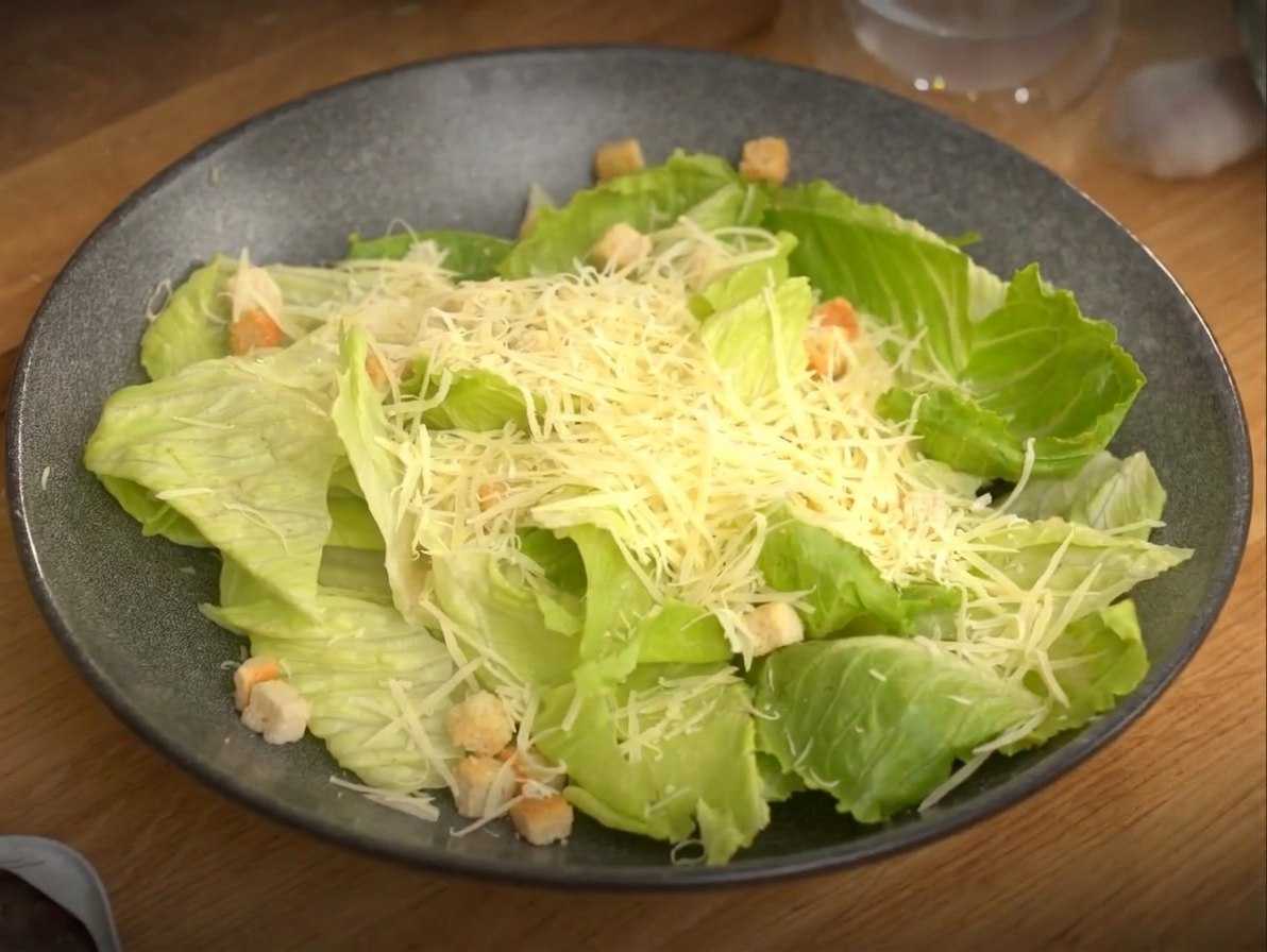 Салат Цезарь без курицы-Шаг 9