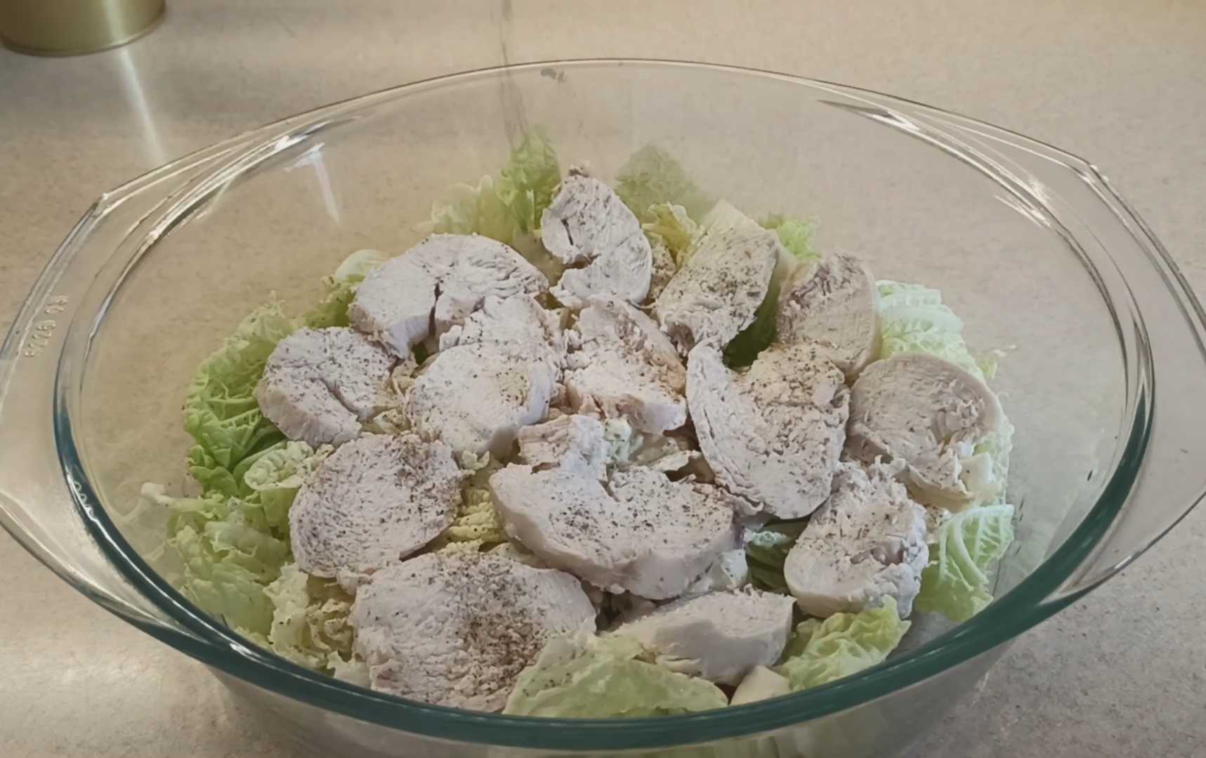 Салат Цезарь с курицей простой рецепт-Шаг 8