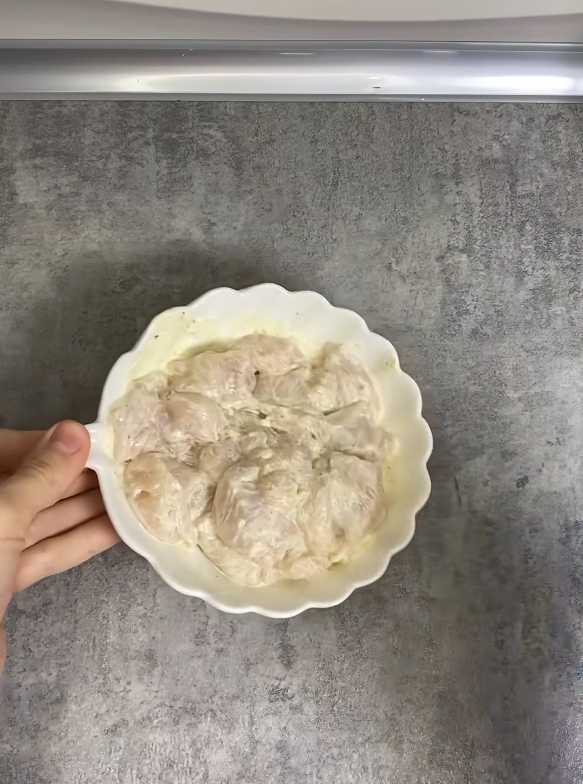 Салат Цезарь с майонезом-Шаг 1