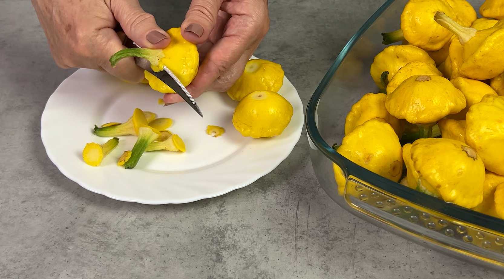 Маринованные патиссоны на зиму хрустящие-Шаг 1