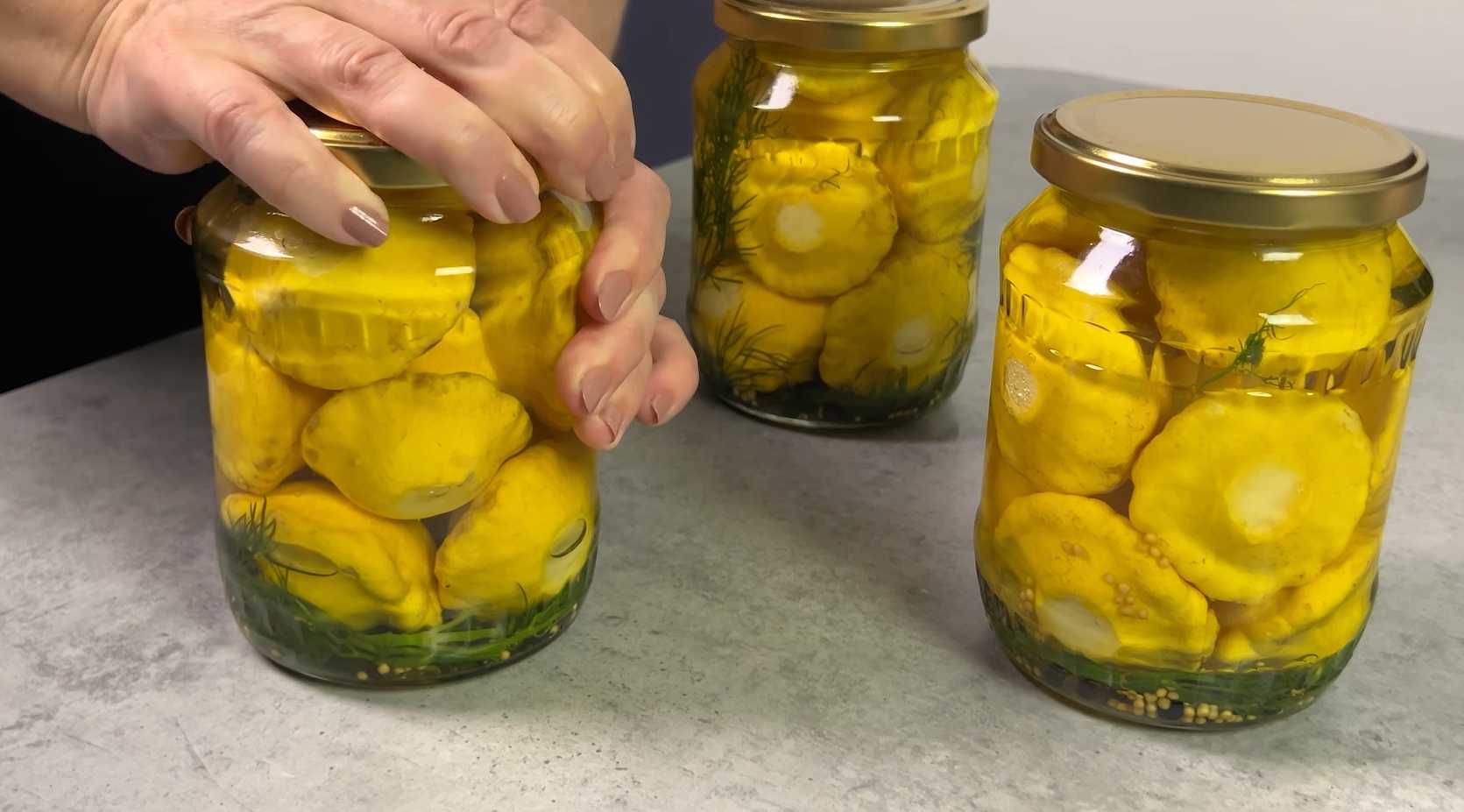 Маринованные патиссоны на зиму хрустящие-Шаг 7