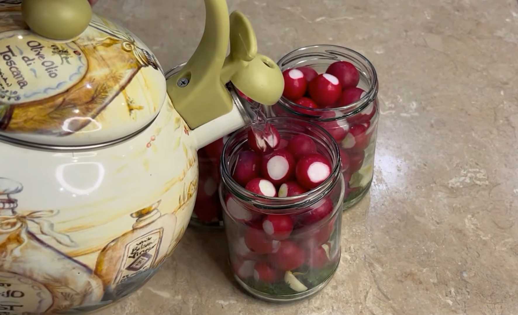 Маринованный редис на зиму в банках-Шаг 4