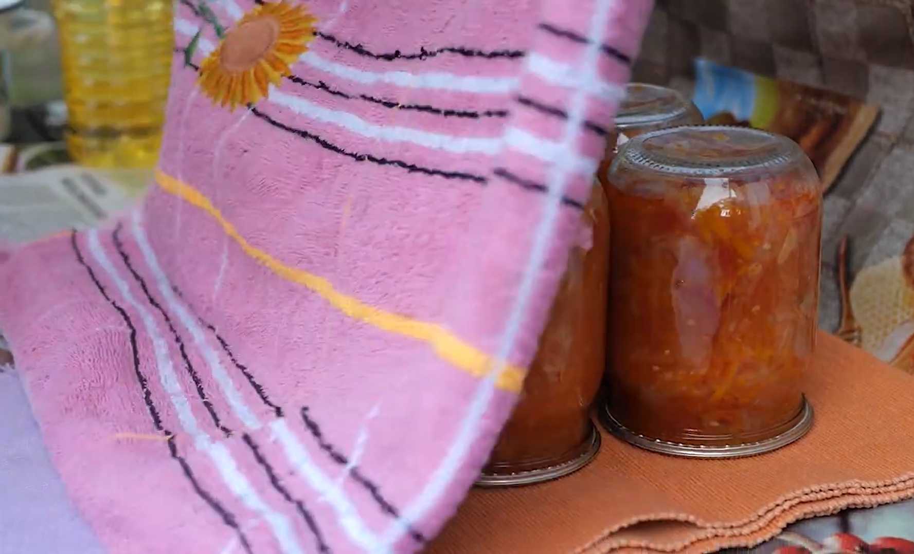 Овощной салат из томатов, капусты и перца на зиму-Шаг 13