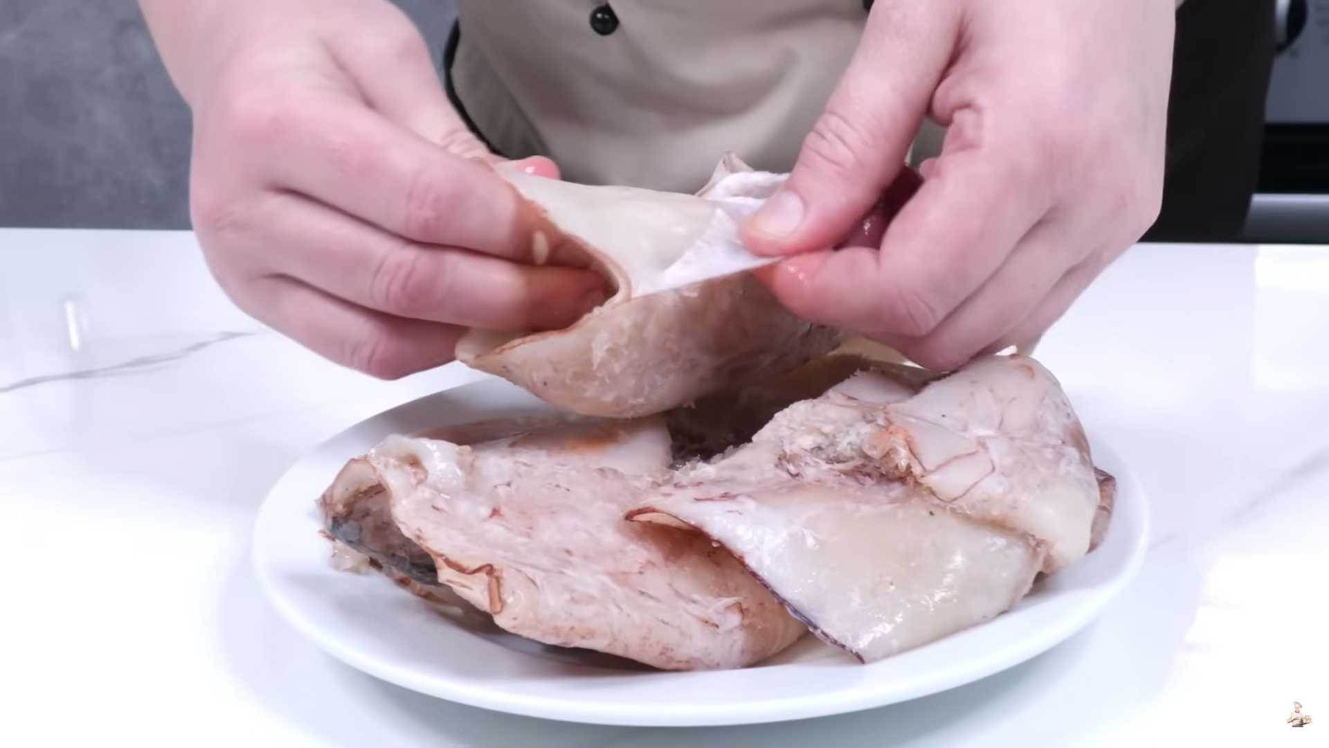 Кальмары в кляре-Шаг 1