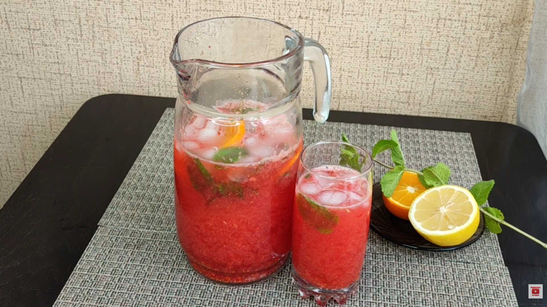 Клубничный лимонад-Шаг 5