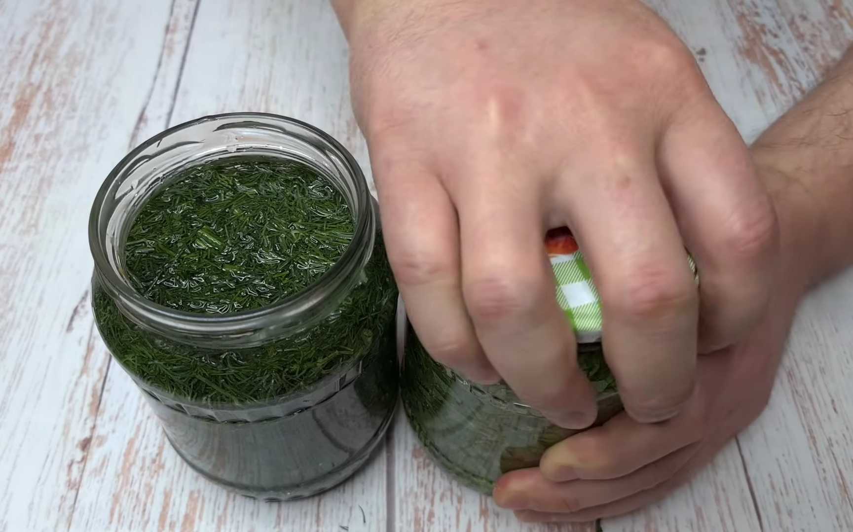 Засолка зелени на зиму-Шаг 6