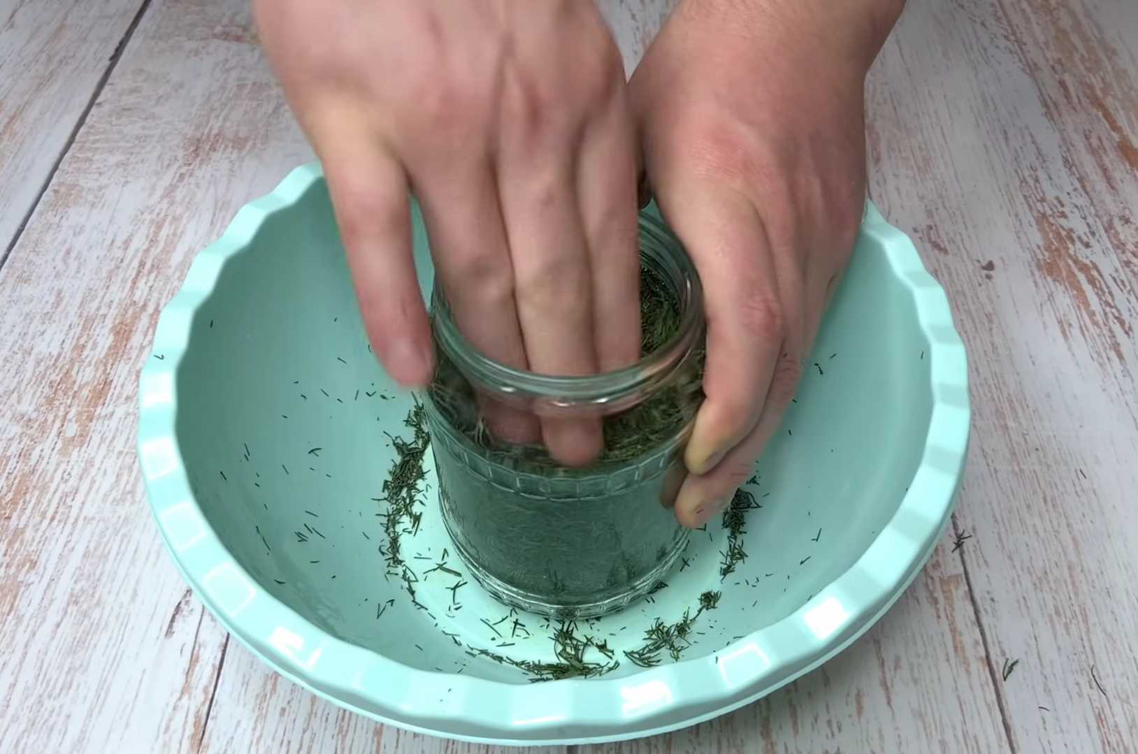 Засолка зелени на зиму-Шаг 3