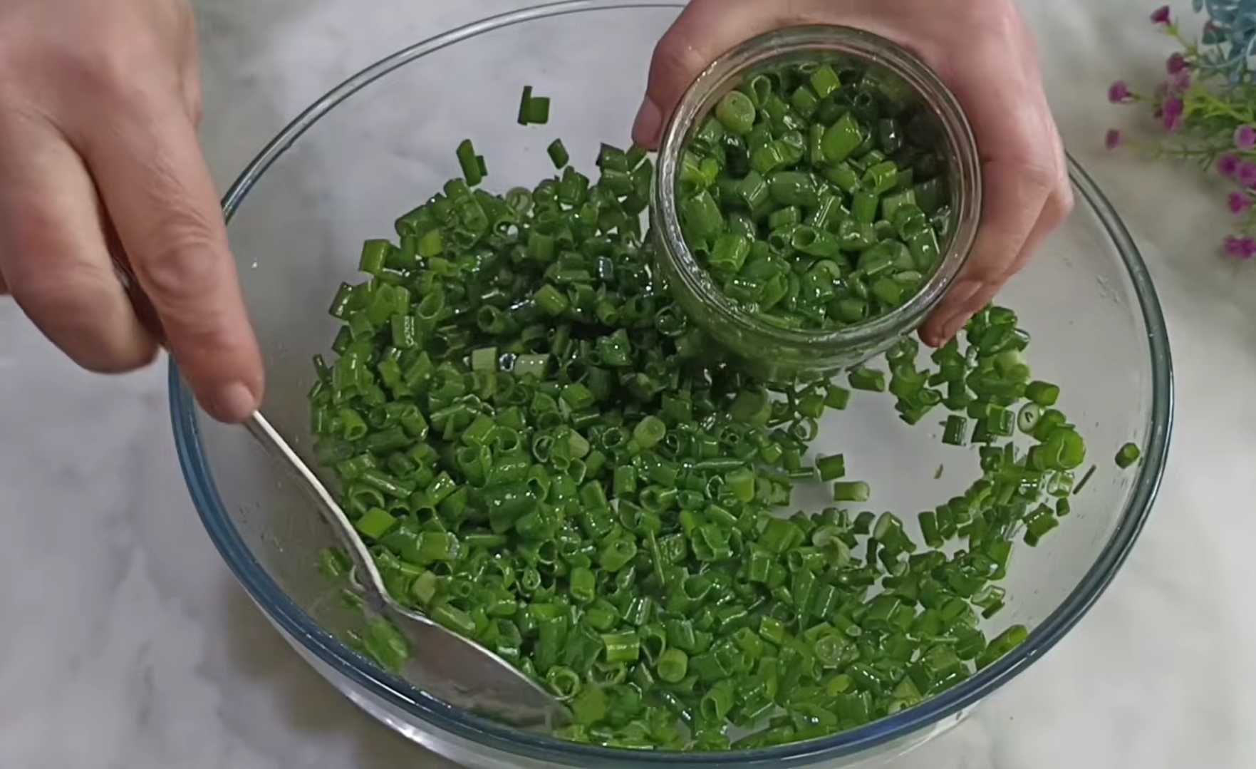Маринованный зеленый лук на зиму-Шаг 3