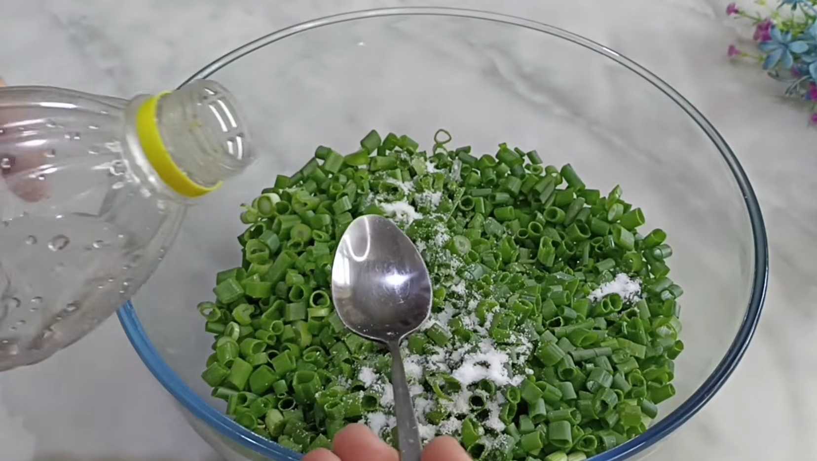 Маринованный зеленый лук на зиму-Шаг 2
