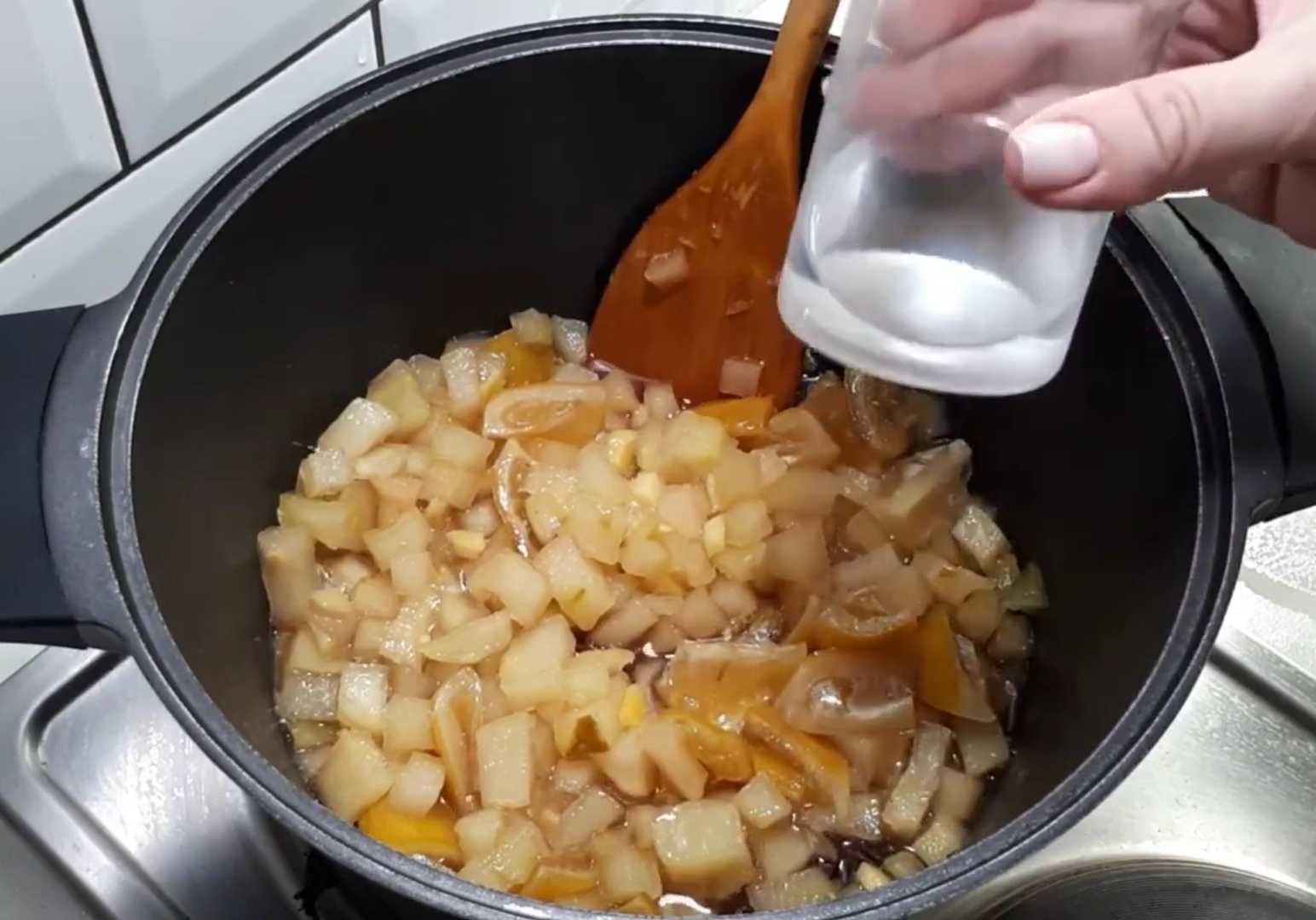 Пряный конфитюр из груш на зиму-Шаг 7