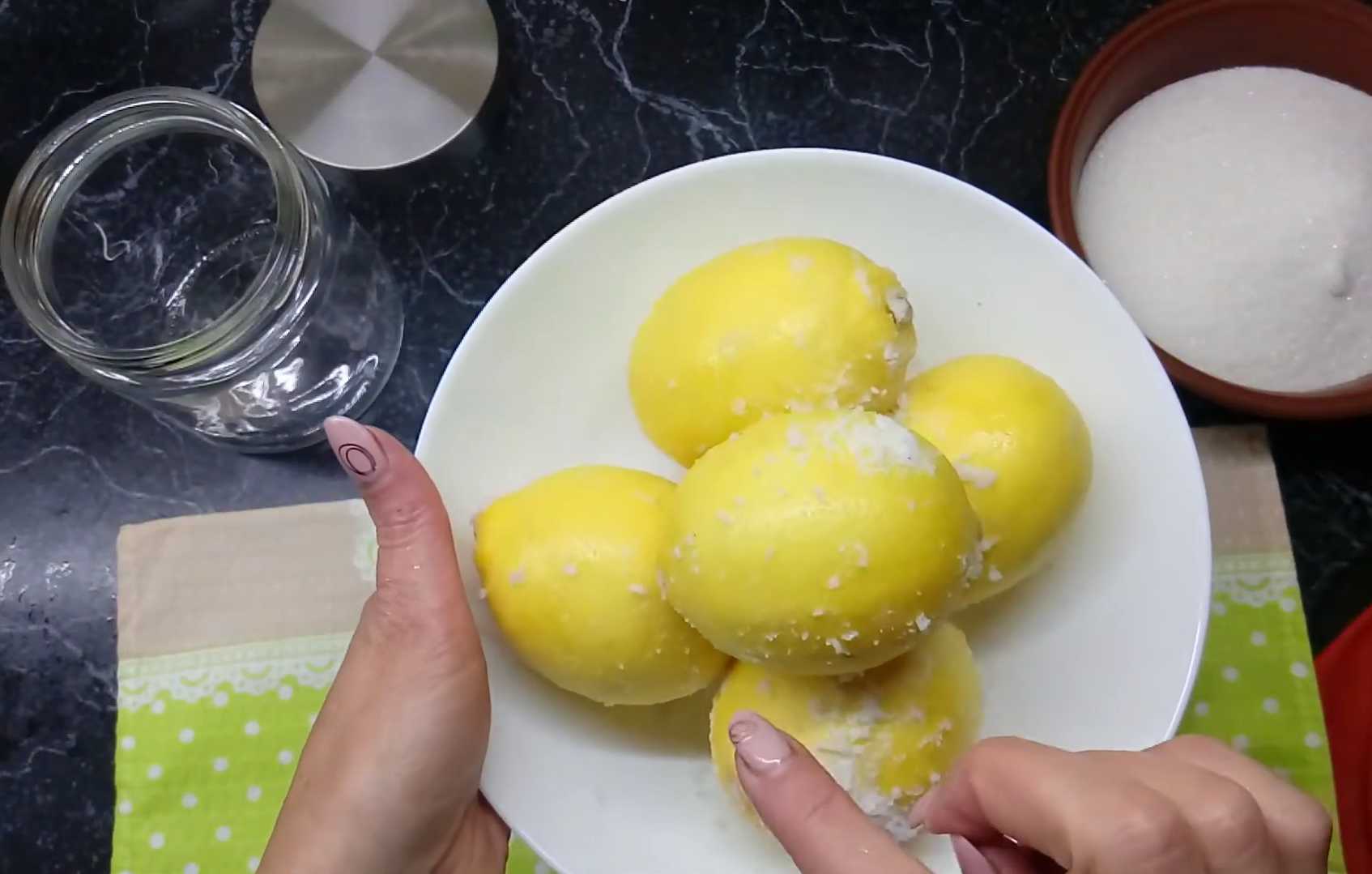 Лимон с сахаром на зиму в банках-Шаг 2