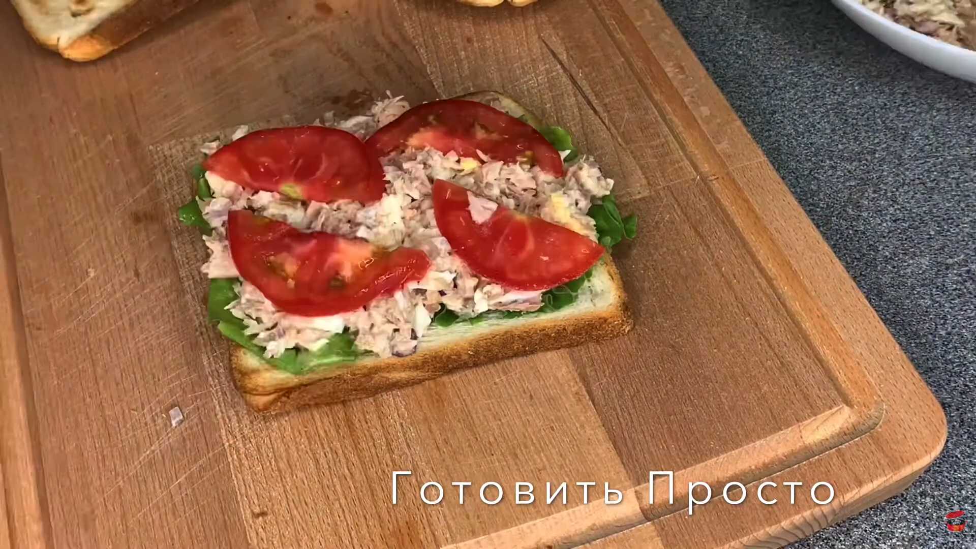 Сэндвич с тунцом — Шаг 7