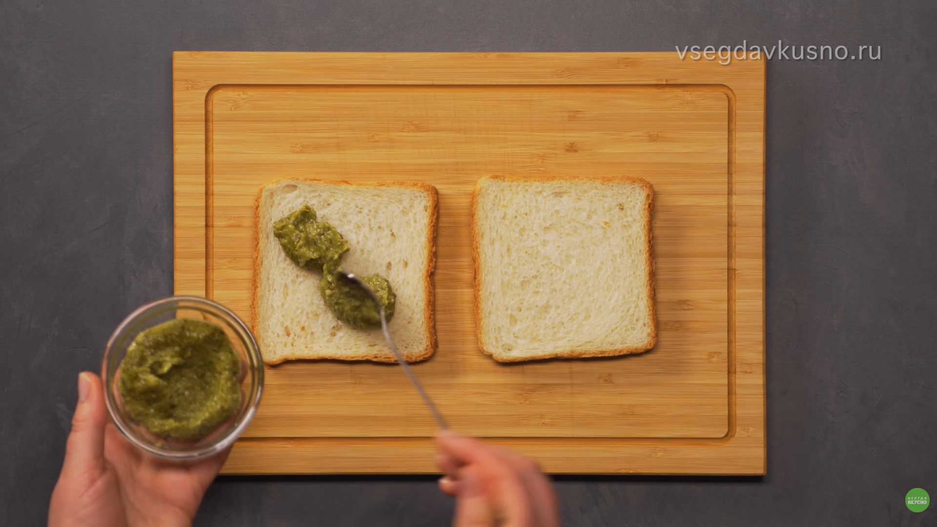 Панини с курицей-Шаг 2