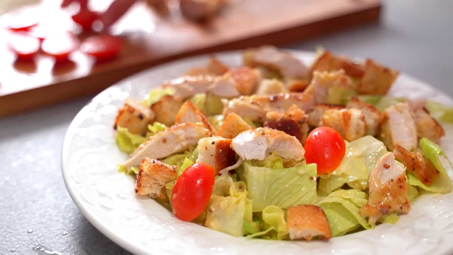 Салат Цезарь с курицей без заморочек-Шаг 16