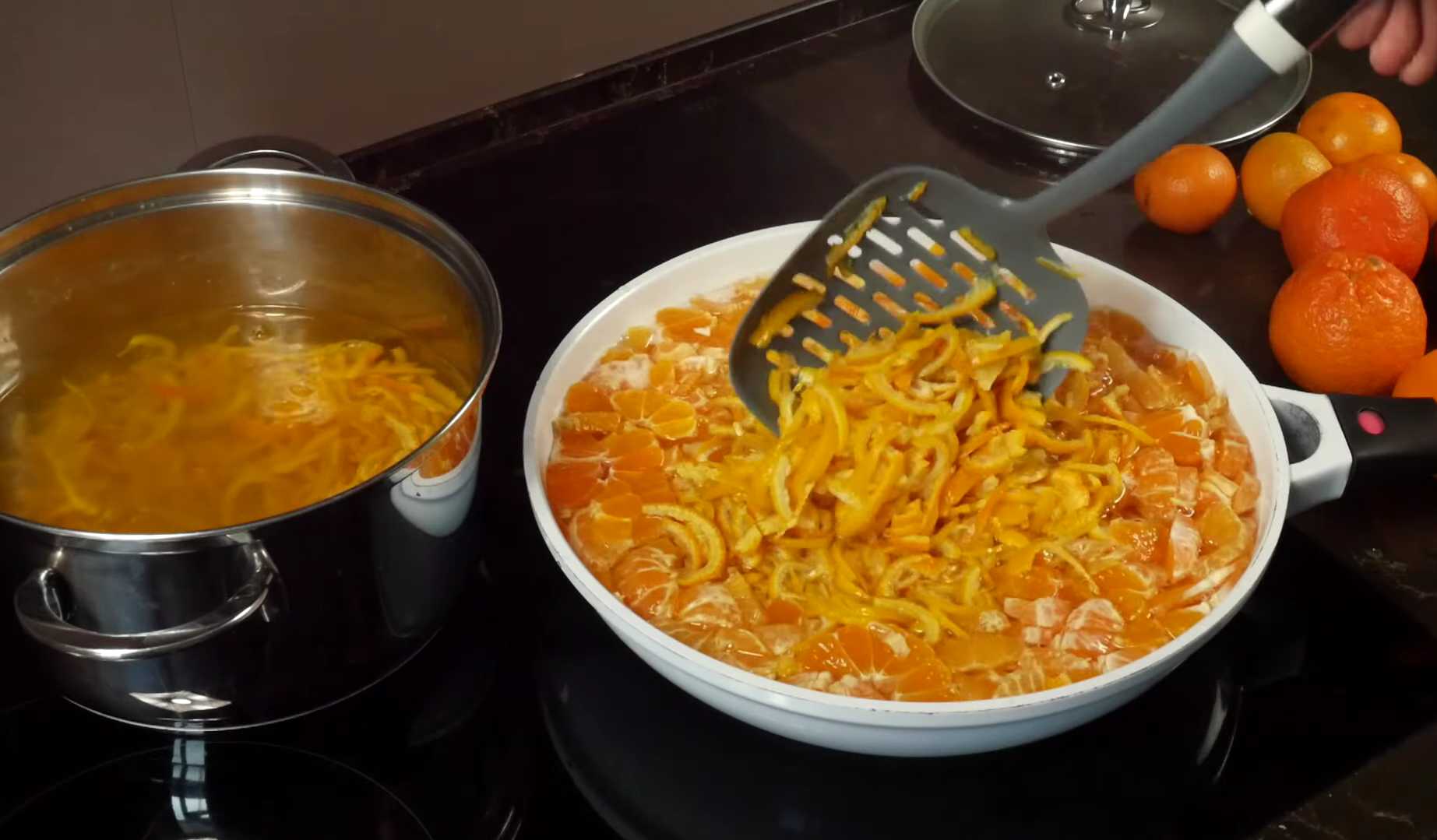 Мандариновое варенье с кожурой-Шаг 7