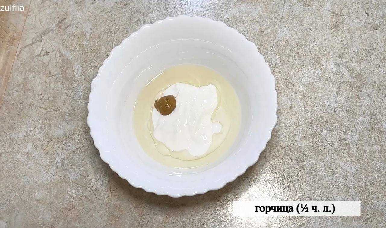 Салат Цезарь без майонеза-Шаг 8