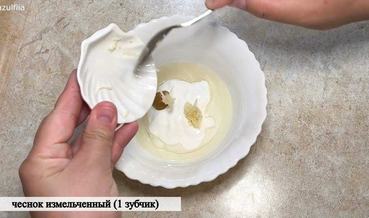Салат Цезарь без майонеза-Шаг 9