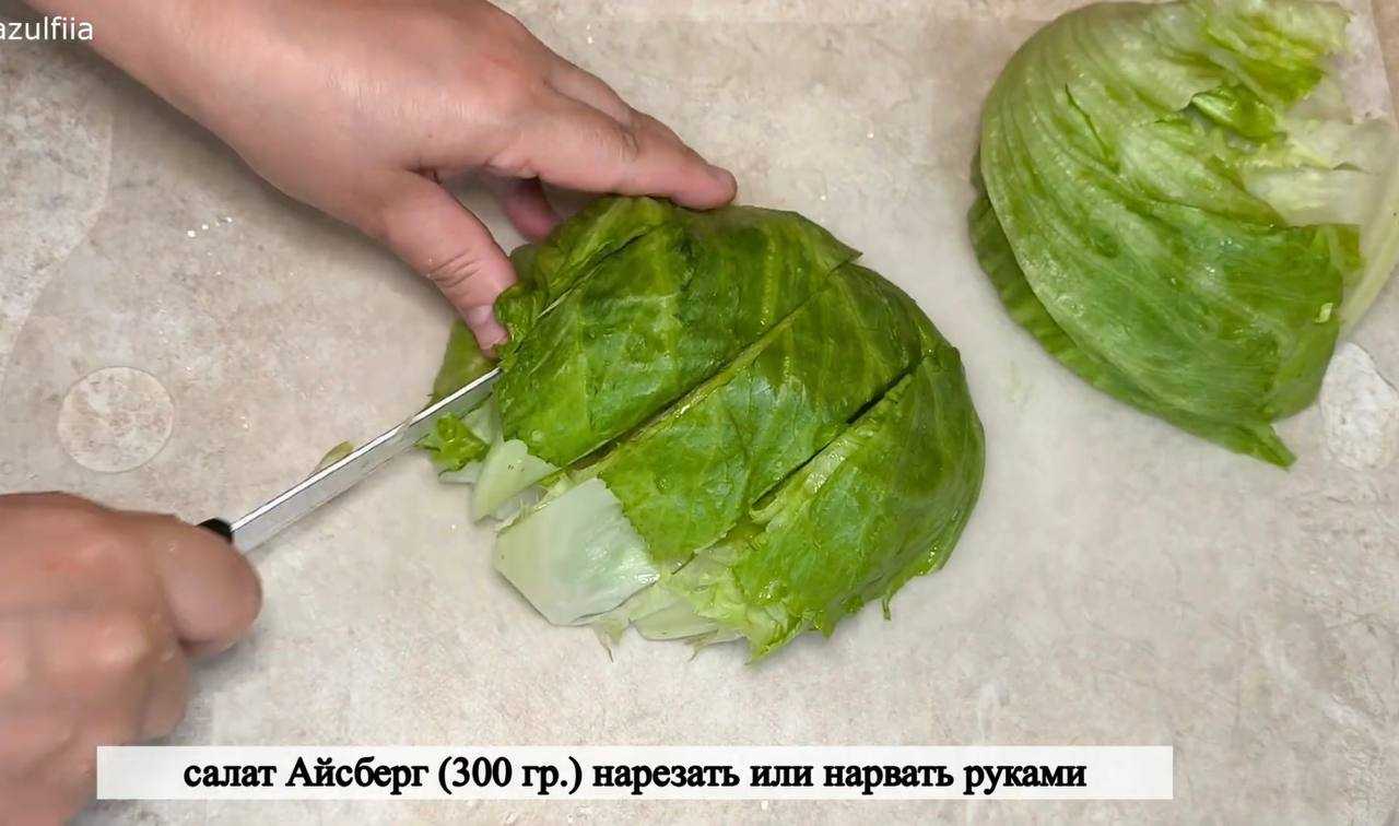Салат Цезарь без майонеза-Шаг 11