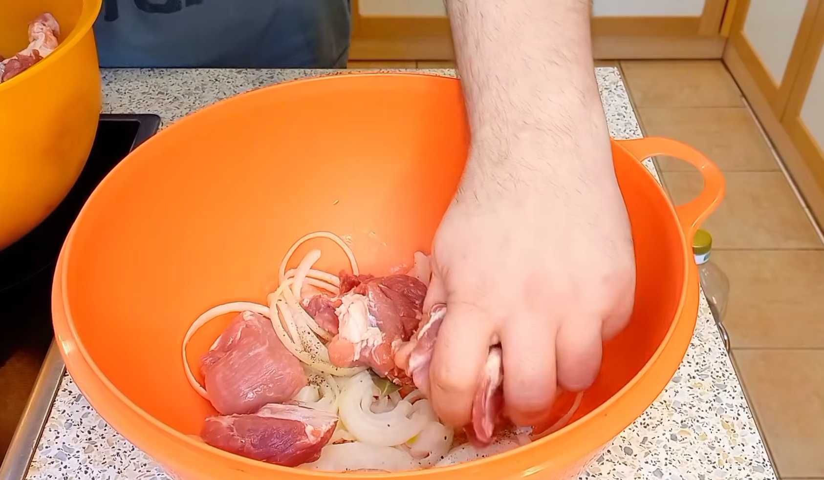 Маринад для шашлыка с уксусом — Шаг 3